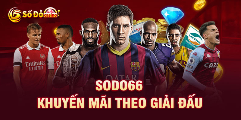khuyến mãi theo giải đấu